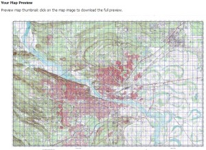 Survival Resources > Navigation > Military Style MGRS/UTM Grid