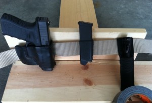 Bedside Holster Test Fit