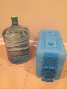 Water Brick vs Jug