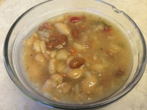 Valley Food Storage White Bean and Lime Chili Cooked