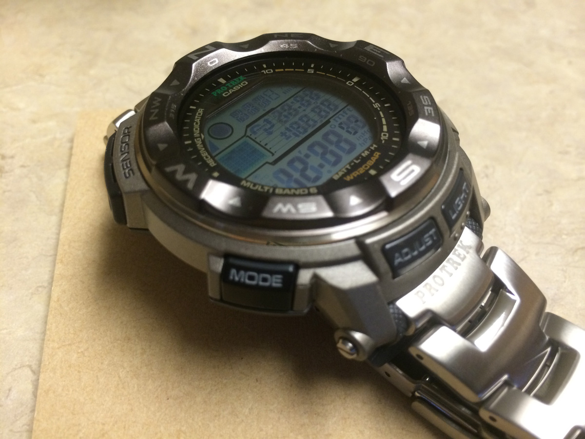 PRW2500T-7 | Titanium Watch - PRO TREK | CASIO