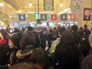 People in line for food: Photo Credit Teresa Priolo @fox5teresa