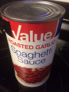 VALUE Sauce!  High class stuff.