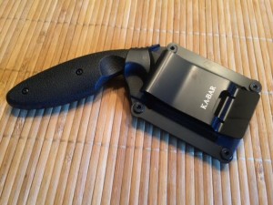 Ka Bar TDI LEO Knife and Sheath Clip