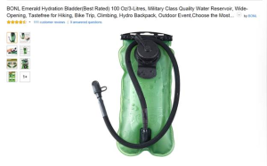BONL Hydration Bottle on Amazon